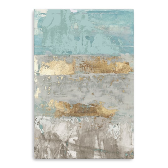 Blue Gold I Canvas Giclee